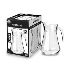 JARRA 1,6LT VIDRO ORIGINAL CRYSTAL 1113