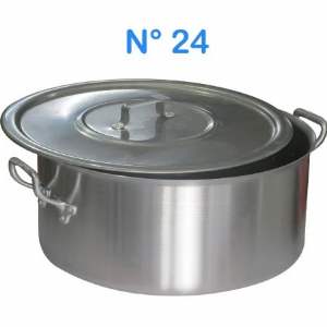 CACAROLA ALUMINIO REAL HOTEL 5L     N.24